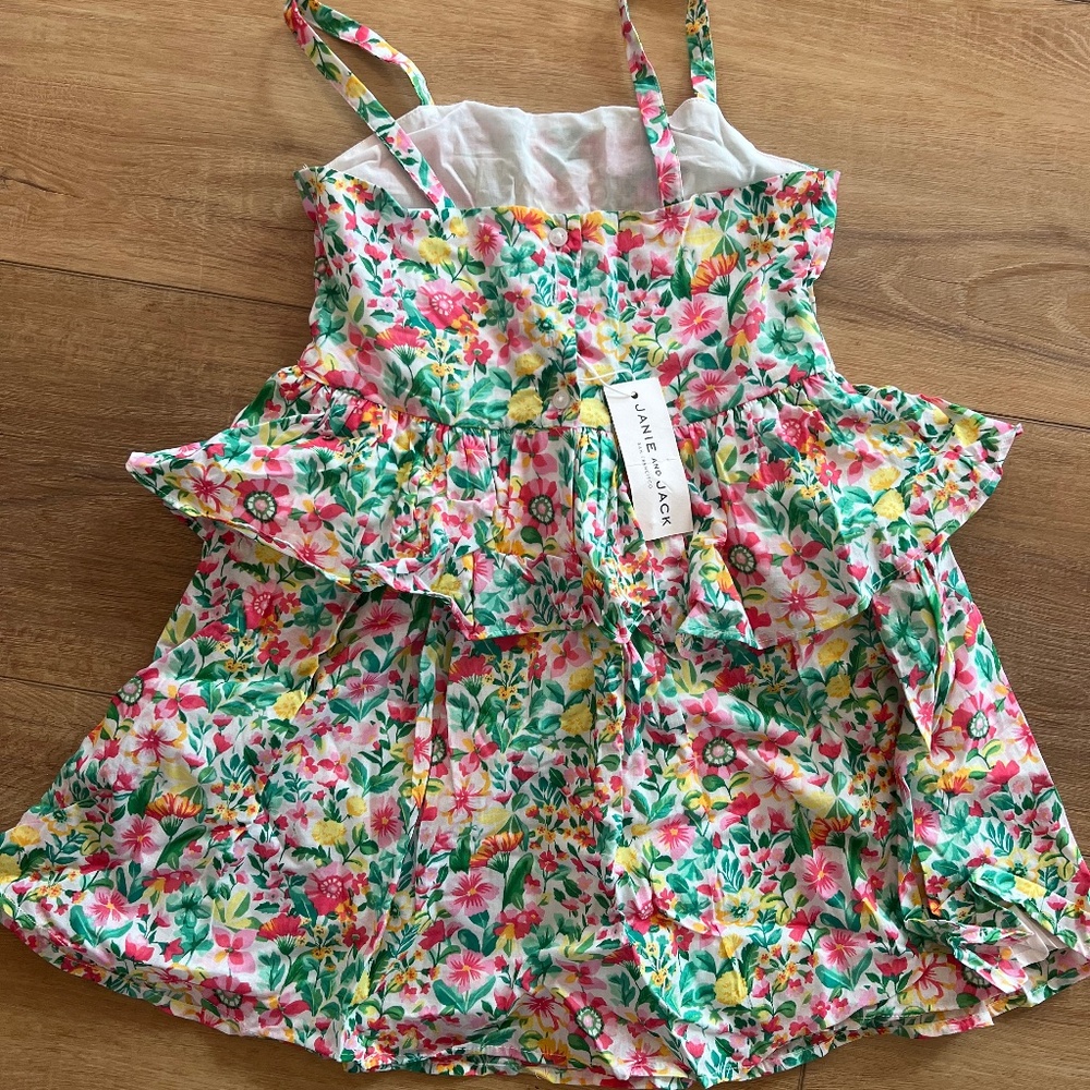 NWT Janie and Jack Floral Dress - Size 6
